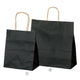 店舗用品ラッピング用品カラー手提げ紙袋黒32×11.5×31cmの商品画像