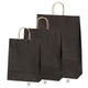 店舗用品ラッピング用品カラー手提げ紙袋ブラウン34×22×32cmの商品画像