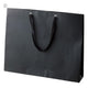 店舗用品ラッピング用品ショルダーバッグブラック無地紙袋黒ひも60×10×42cmの商品画像