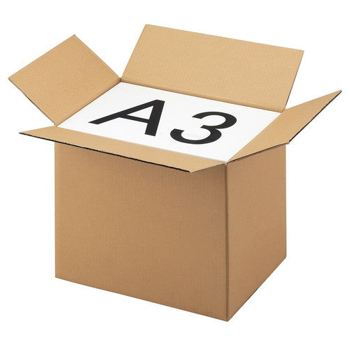 店舗用品店舗運営用品ダンボールケース43.4×31.4×39.1[26.1・31.1]cmの商品画像