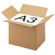 店舗用品店舗運営用品ダンボールケース43.4×31.4×39.1[26.1・31.1]cmの商品画像
