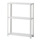 店舗用品店舗運営用品軽量ラック120kg/段3段(H120cm)W90.1×D60.1cmの商品画像