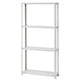 店舗用品店舗運営用品軽量ラック120kg/段4段(H180cm)W180.1×D60.1cmの商品画像