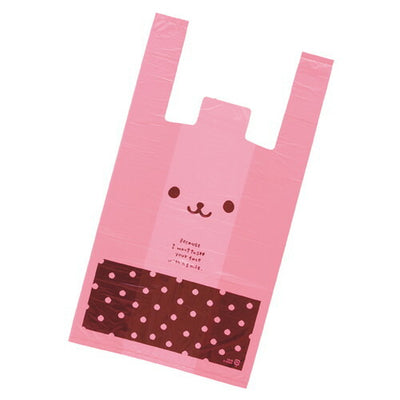 店舗用品ラッピング用品レジ袋うさこ30×55[39]×横マチ15cmの商品画像