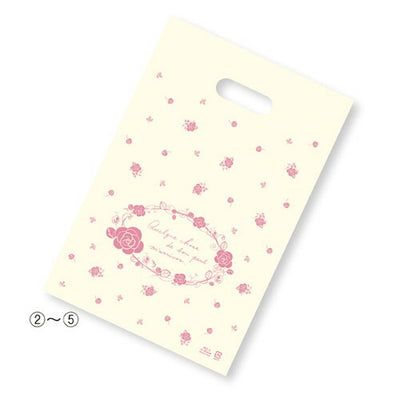 店舗用品ラッピング用品ポリバッグロマンチックスイート48×55×底マチ6cmの商品画像