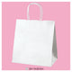 店舗用品ラッピング用品丸ひもタイプ白無地紙袋60×18×47cmの商品画像