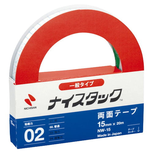 店舗用品店舗運営用品ニチバン両面テープナイスタック(TM)一般タイプ15mm幅×20m巻の商品画像