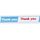店舗用品店舗運営用品プリントセロテープ(25m巻)白Thankyou【10巻】の商品画像