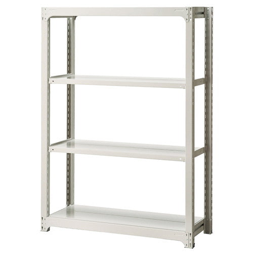 店舗用品店舗運営用品中量ボルトレスラック300kg/段4段(H180cm)W95.5×D48cmの商品画像