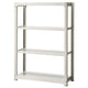 店舗用品店舗運営用品中量ボルトレスラック300kg/段4段(H180cm)W155.5×D62cmの商品画像