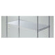 店舗用品シリーズ什器ワイヤーラックスチール棚用透明シートD45.7cm用W121.2cm用の商品画像