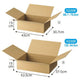 店舗用品店舗運営用品可変式ダンボール20枚43×30.7×15[4.5・8・11.5]cmの商品画像