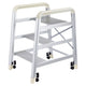 店舗用品店舗運営用品キャンバー3段シルバーの商品画像