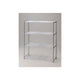 店舗用品シリーズ什器ワイヤーラックローコストD45cmアジャスタータイプH151cm4段W121.2cmの商品画像