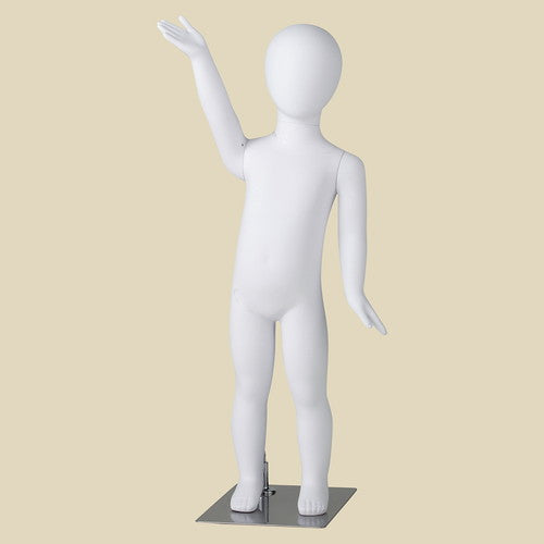 店舗用品ディスプレイ用品子供全身リアルマネキンH80cmの商品画像
