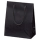 店舗用品ラッピング用品マット貼り紙袋黒22×12×27cmの商品画像