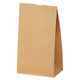 店舗用品ラッピング用品茶無地13×8×23.5cmの商品画像