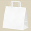 店舗用品ラッピング用品平ひもローコストタイプ白無地26×16×26cmの商品画像