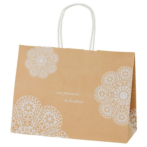 店舗用品ラッピング用品レースィ白31×12.5×23cmの商品画像