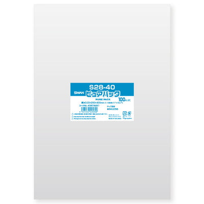 店舗用品ラッピング用品透明袋28×40cmの商品画像