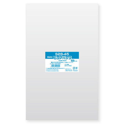 店舗用品ラッピング用品透明袋28×45cmの商品画像