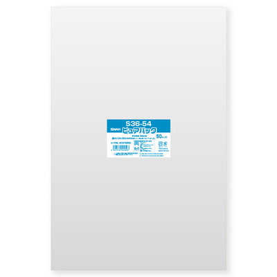 店舗用品ラッピング用品透明袋36×54cmの商品画像