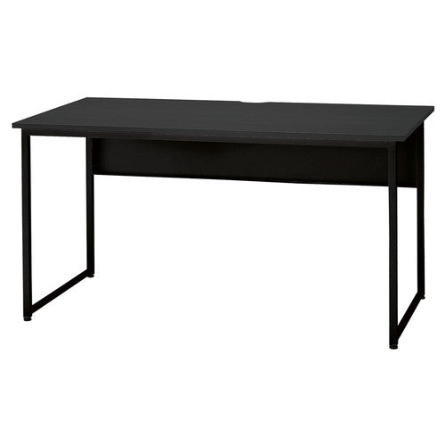 店舗用品店舗運営用品スクエアブラックフレームデスクD70cmW140cmブラックの商品画像