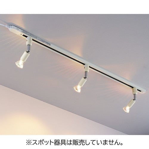 (照明) (照明器具) (配線ダクト用ライト) kp38-802-66-1 ライティングダクトレール 50cm 黒
