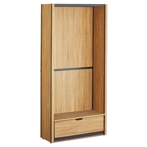 店舗用品シリーズ什器TWW90cmタイプ本体収納ボックスタイプH180cmの商品画像