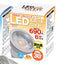 店舗用品照明LED電球(ハロゲンランプ60W形相当)中角電球色の商品画像