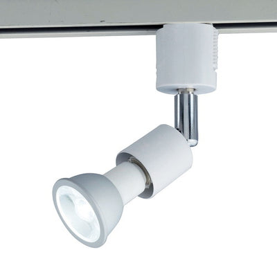 店舗用品照明調光対応ダクト用LEDランプ付きスポット電球色中角の商品画像