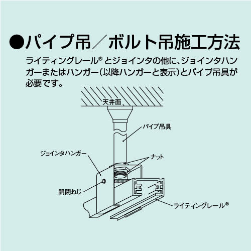 東芝 ライティングレール 6形埋込枠3m白 NDR0260
