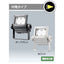 【LED投光器】【レディオック フラッド ネオ】【40クラス】ECF4050N/NSAN8/DG (旧品番:ECF4040N/NSAN8/DG) 狭角 昼白色 ダークグレイ