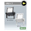 【LED投光器】【レディオック フラッド ネオ】【60クラス】ECF6050N/NSAN8/W (旧品番:ECF6040N/NSAN8/W) 狭角 昼白色 ホワイト