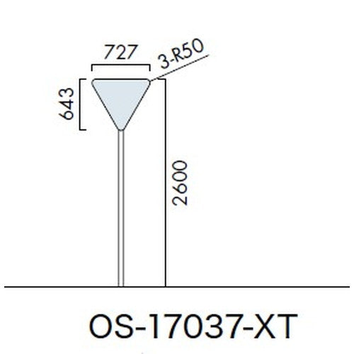 エクステリアサイン標識OS-17037-XT片面対応の商品画像