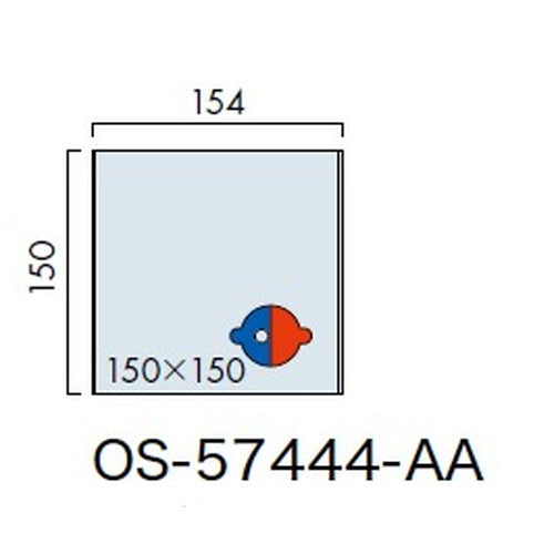 インテリアサイン ユニティ5 室名札(在空) OS-57444-AA 片面対応