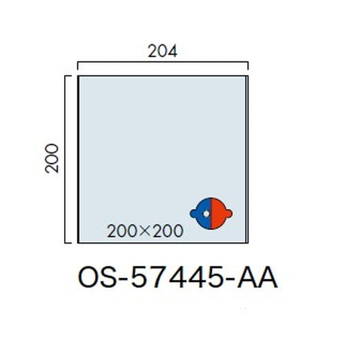 インテリアサイン ユニティ5 室名札(在空) OS-57445-AA 片面対応