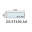 インテリアサイン ユニティ5 室名札(平付け) OS-57436-AA 片面対応