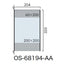 インテリアサイン ユニティ5 室名札(突出し) OS-68194-AA 両面対応