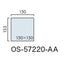 インテリアサイン フーリィ 室名札(平付け) OS-57220-AA 片面対応