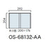 インテリアサイン フーリィ 室名札(突出し) OS-68132-AA 2面対応