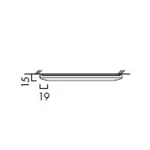 インテリアサイン オアシス2 室名札(平付け) OS-57358-WT 片面対応