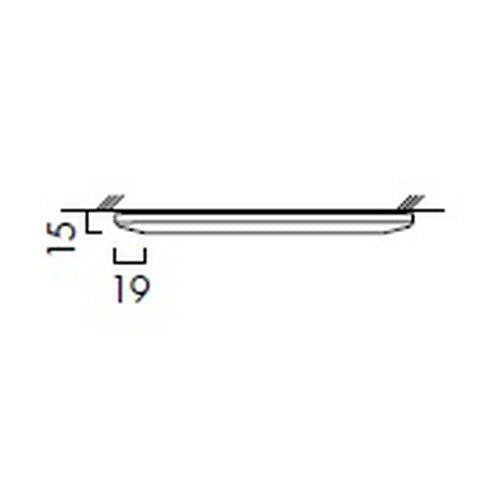 インテリアサイン オアシス2 室名札(名札) OS-57369-WT 片面対応