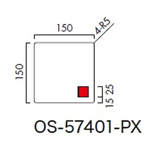 インテリアサイン パティカル2 室名札(在空) OS-57401-PX 片面対応