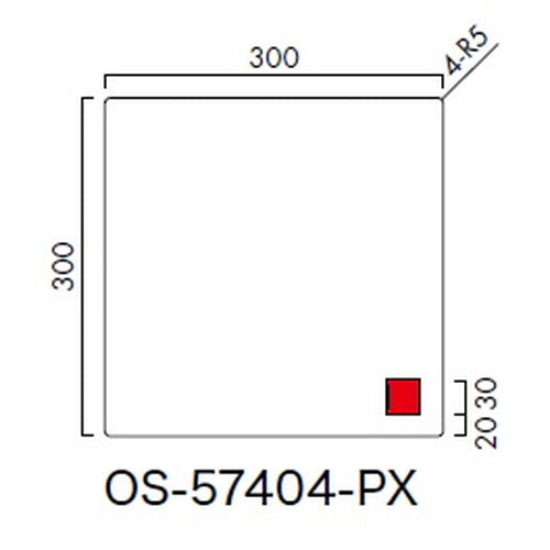 インテリアサイン パティカル2 室名札(在空) OS-57404-PX 片面対応