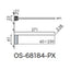 インテリアサイン パティカル2 室名札(突出し) OS-68184-PX 両面対応