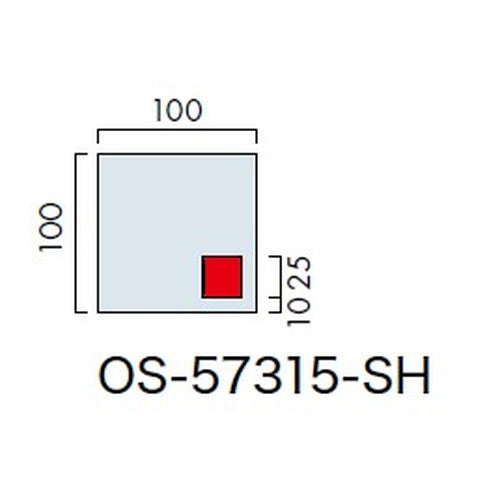 インテリアサイン ブライトサイン2 室名札(在空) OS-57315-SH 片面対応