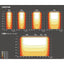 【パワーポラックス4】【W600 昼光色】【ダウンライト】【三和サインワークス】【H3000看板クラス】PWR-PLX4-D600L-65K 大型サイン用LED照明 パワーポラックス4