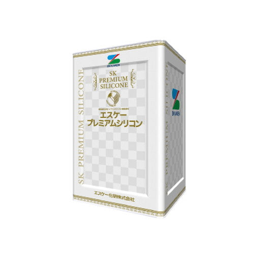 エスケー化研株式会社プレミアムシリコン濃彩(ランク1)艶有15kg