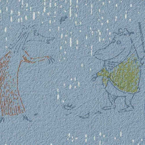 サンゲツクロスファインFE76702MOOMIN内装資材ガラスフィルム硬質塩ビシート壁紙